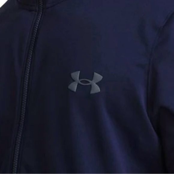 UNDER ARMOUR H STORM NAVY BLUE 1/4 ZIP - Picture 2 of 8